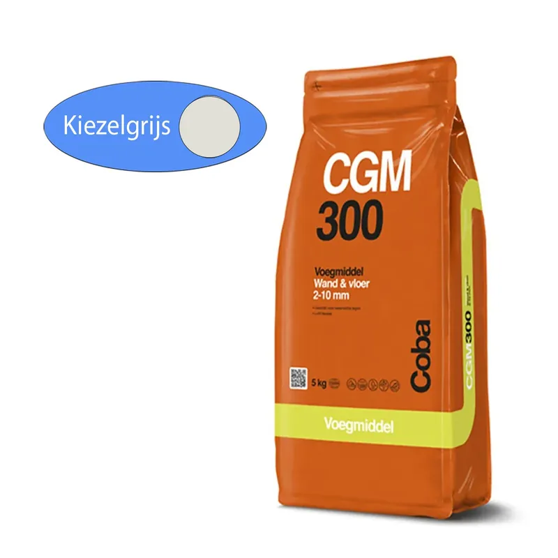 Beperkt Aanbod Coba CGM 300 Voegmiddel Kiezelgrijs 5KG vloer en wand