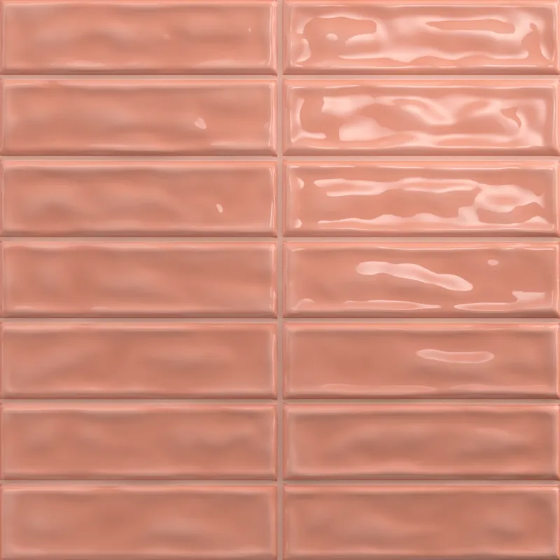Laatste Versie Mozaiektegel Sticks Kitkat Coral Oranje Roze Tegels 20 x 20 CM