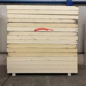 Hoge Kwaliteit B-keus PIR 2-zijdig aluminium 2400x1200x140mm Rd:6.30 (=2,88m²)