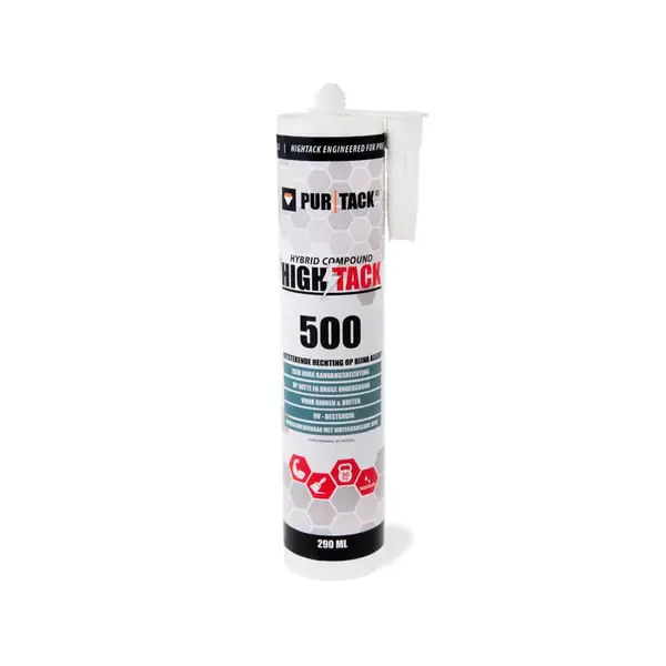 PURTACK 500 High tack 290 ml wit Gecertificeerd