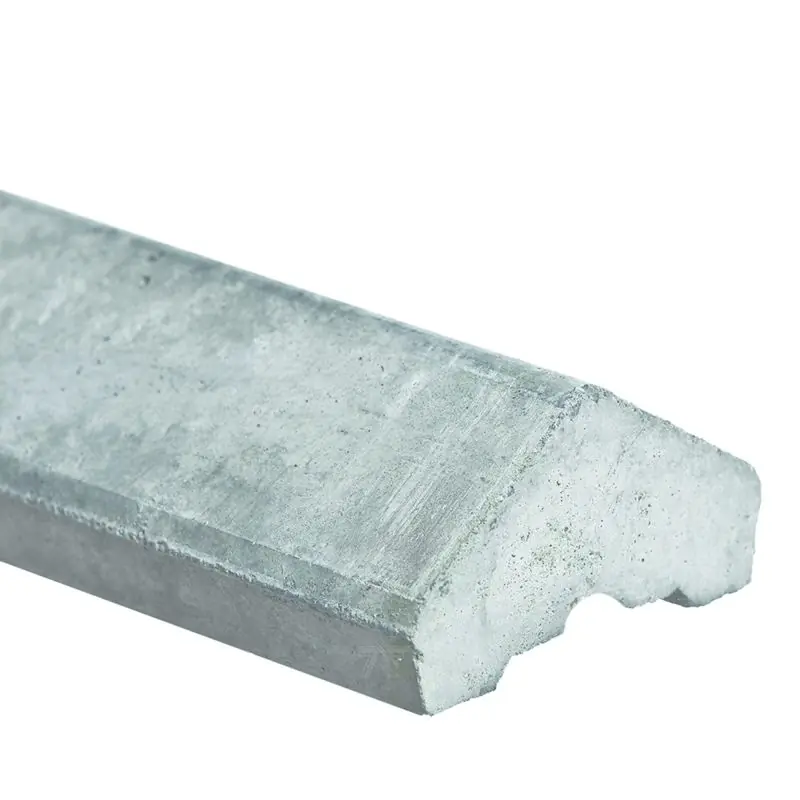 Betonnen afdekkap wit/grijs diamantkop 180cm Rechtstreeks Van De Fabrikant