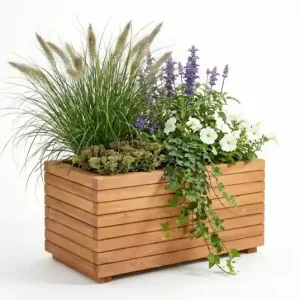Hete Deal Teakhouten bloembak Maros 100x100x80cm