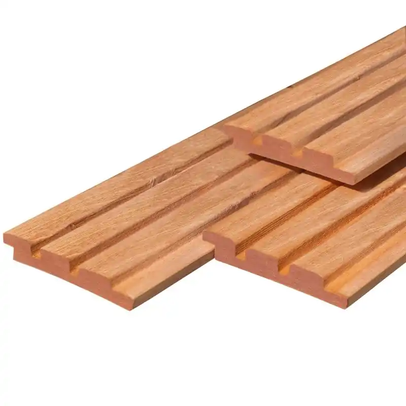 Op = Op Bangkirai hardhout triple profiel 2,2 x 14,5 x 245 cm geschaafd