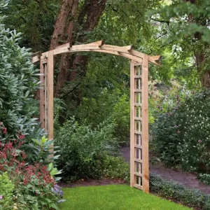 Pergolaboogset compleet grenen groen geïmpregneerd B180 x D50 x H220cm Gecertificeerd
