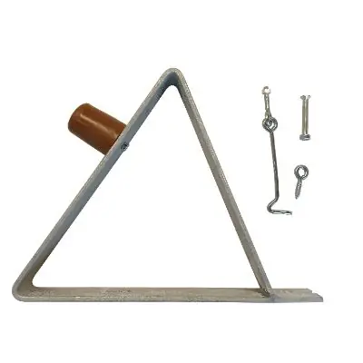 Uitverkoop Deurvanger galvanisch verzinkt 240x170x38mm