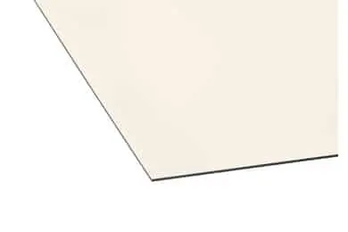 Dekokern HPL plaat 6mm – 2440x600mm RAL 9010 Creme Wit Alleen Vandaag