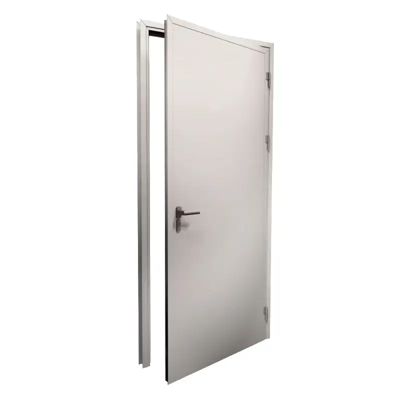 Koopje Alu deur 40/80 wit - 1000x2125mm linksdraaiend