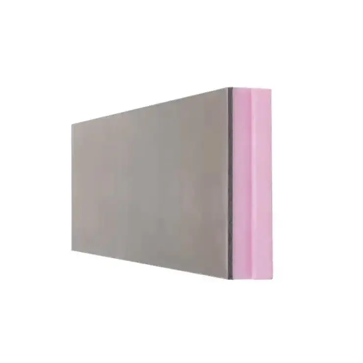 Geïsoleerde kantplank 8mm grijs XPS 40mm 1250x400x48mm Rd waarde 1,25 Weekendaanbieding