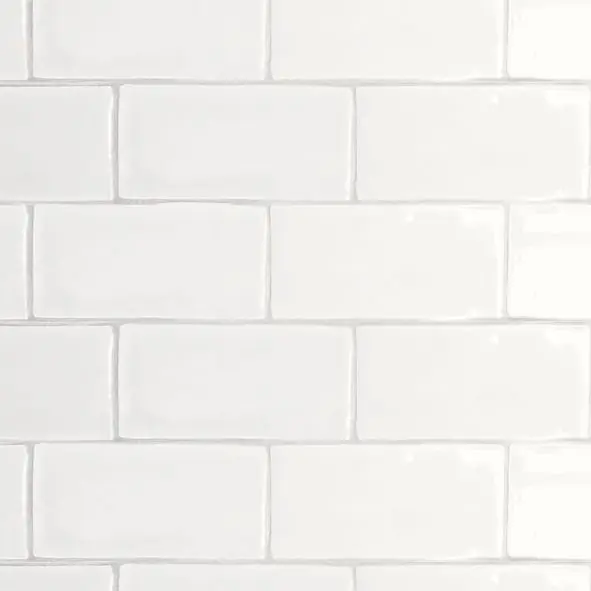 Tegels mayolica white 7,5x15 cm Koop Vandaag