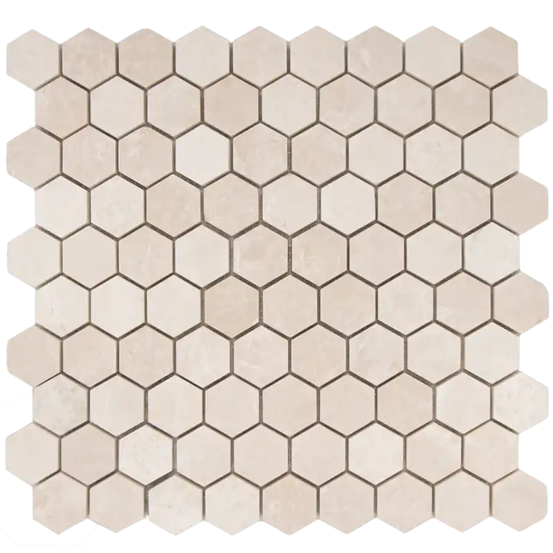 Bestseller Mosaic Hexagon Plain Bottocino