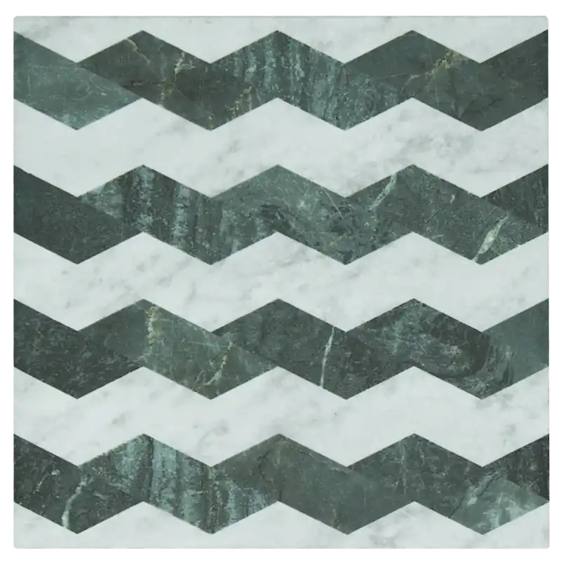 Koop Vandaag SAM Wufto Zigzag White Green