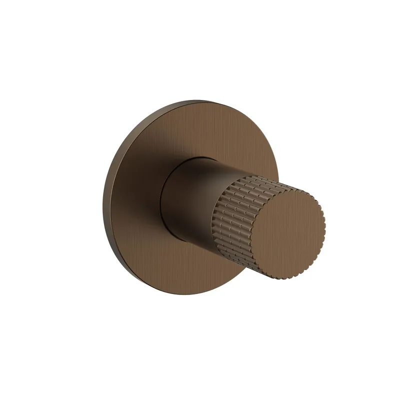 Direct Verzonden Uniforma Hoekstopkraan 1/2″ x 3/8″ – Design Afsluitkraan – Bruin Brons (PVD)