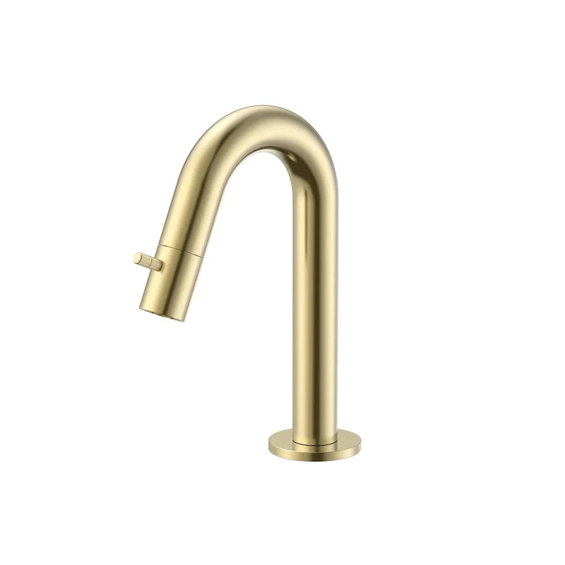 Uniforma Hoekstopkraan 1/2″ x 3/8″ – Design Afsluitkraan – Geborsteld Goud (PVD) Goedkoop