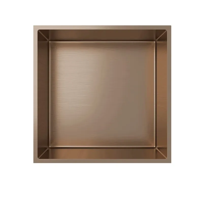 Finale Uitverkoop CURVY Gebogen Inloopdouche met Handdoekhouder – 8 mm Veiligheidsglas – Anti-Kalk – Omkeerbaar – 100×200 cm – Helder Glas – Geborsteld Koper