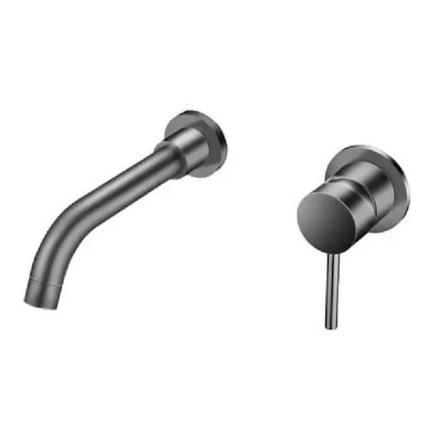 Clickwaste Push-Up 5/4 met Overloop – Gunmetal – Universele Wastafel Afvoerplug G1¼ – Luxe Klikbare Waste voor Wastafel met Overloop Hete Deal