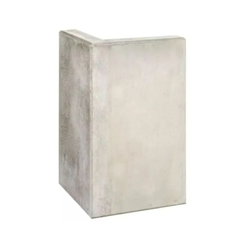 L-hoekelement Grijs 100x50x50cm Goedkoop