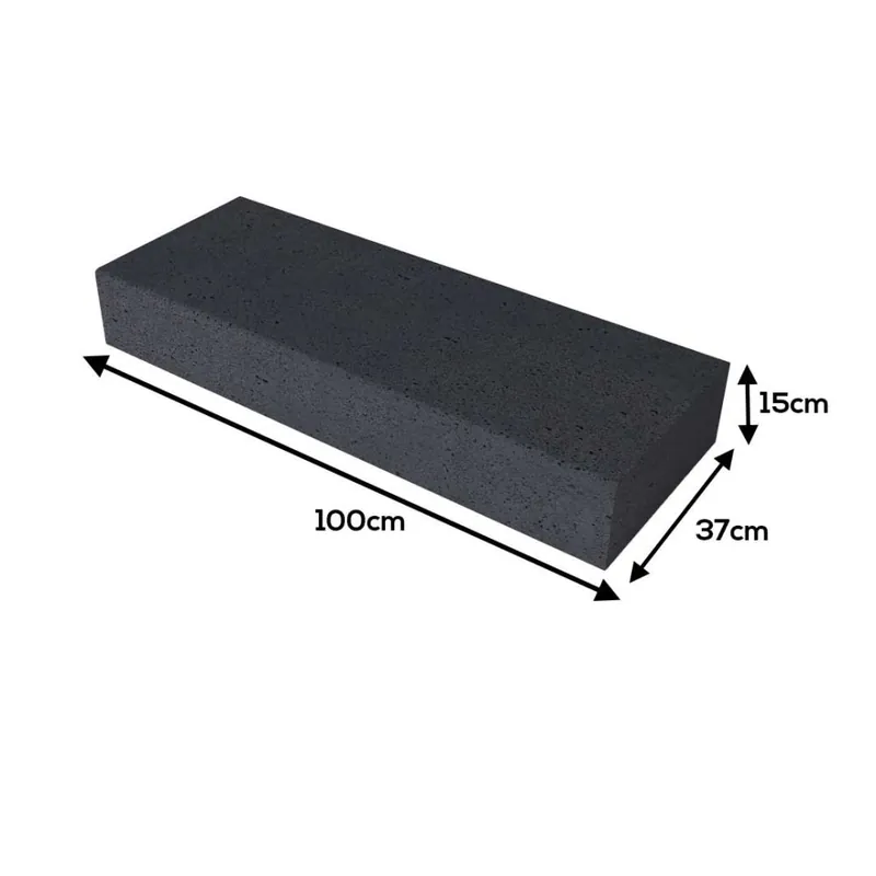 Direct Beschikbaar Oud Hollandse Traptrede Carbon 100x37x15cm