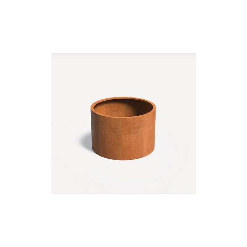 Gratis Retour Cortenstaal Plantenbak Rond diameter 120cm, hoogte 80cm