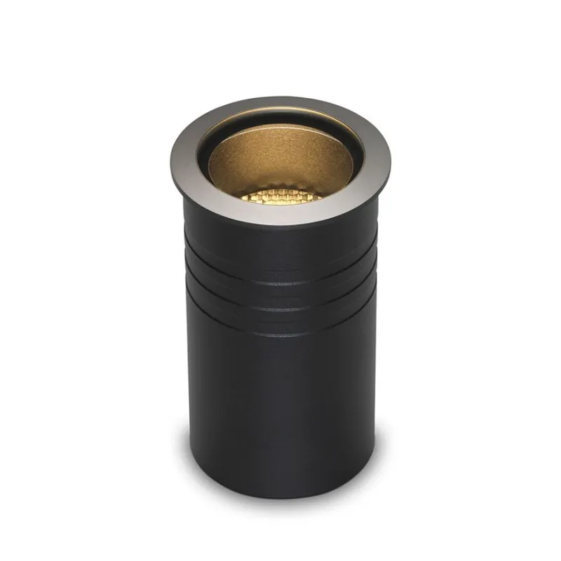 Aanbieding Pego Rond Zwart Grondspot 12VOL