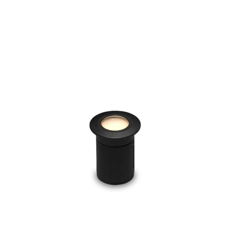 Voordeelprijs Nodar Ring zwart grondspot 12v