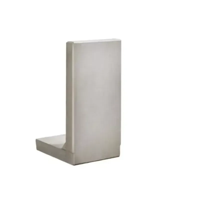 Speciale Aanbieding L-Element Grijs Zichtbeton 100x55x50x10cm