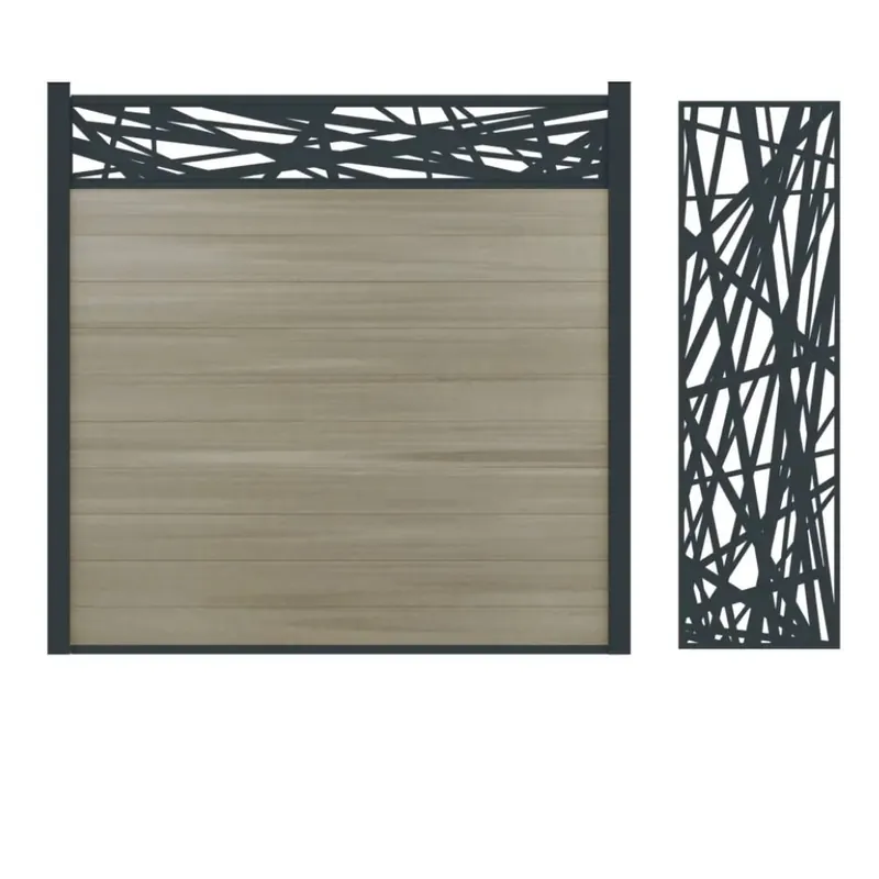 Boston Aluminium Decors Hera Horizontaal 180x30cm Ral 7016 Finale Uitverkoop