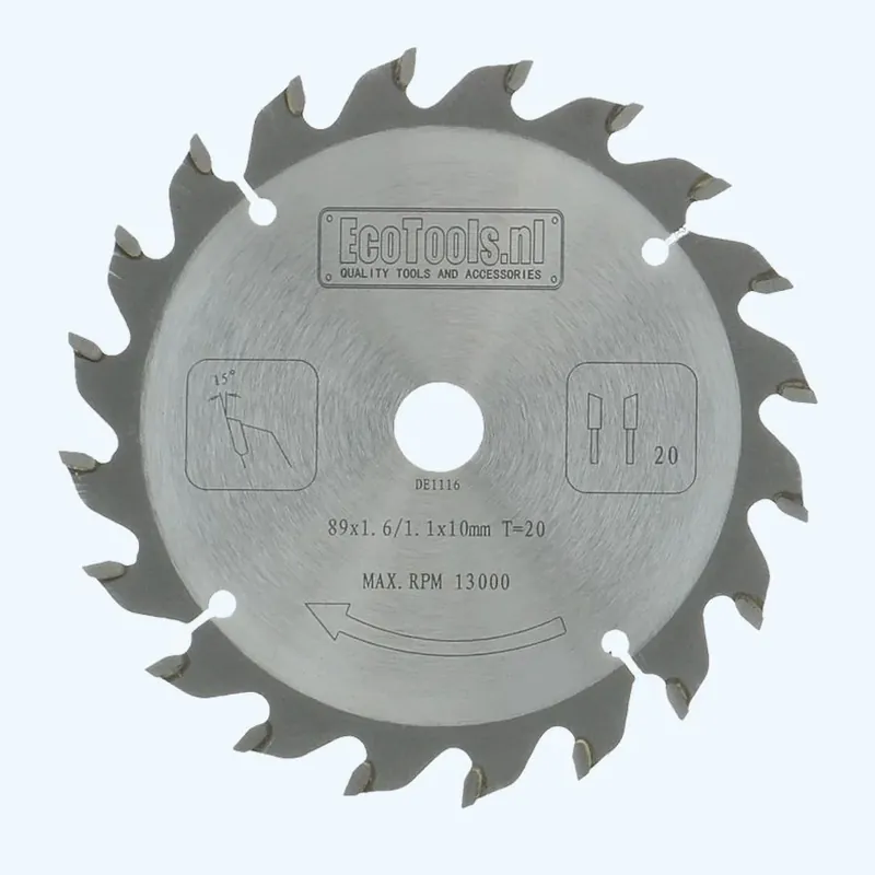 Precisie zaagblad 89 x 10 mm T20 | EcoTools.nl Gratis Retour