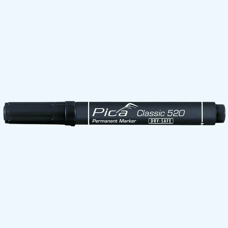 Pica 520/46 permanent marker 1-4 mm (zwart) Merkproduct