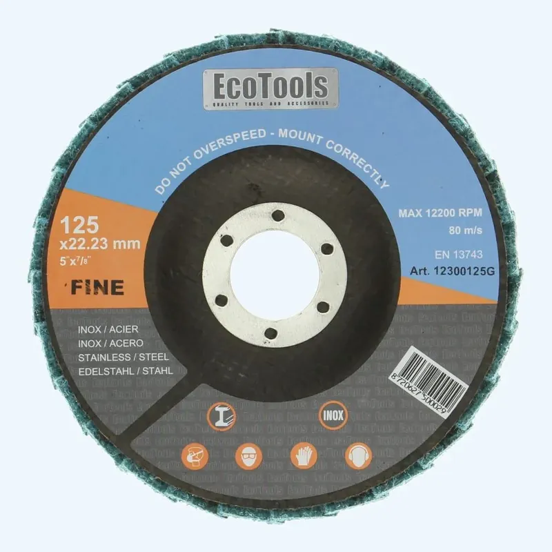 EcoTools Polijst lamellenschijf 125 mm Fijn Veilige Betaling