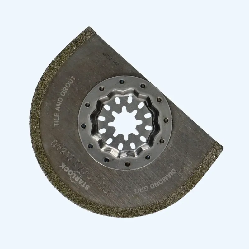 Multitool Starlock halfrond diamant zaagblad Beperkte Voorraad