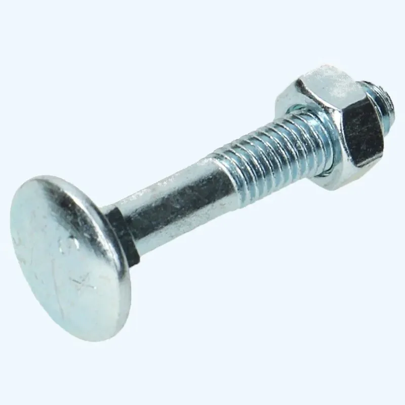 200 stuks slotbout met moer M6 x 60 mm (gegalvaniseerd) Veilige Betaling