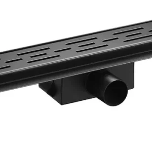 Claveo RVS Douchegoot - 90cm - Zwart Direct Verzonden