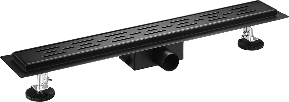Claveo RVS Douchegoot - 90cm - Zwart Direct Verzonden