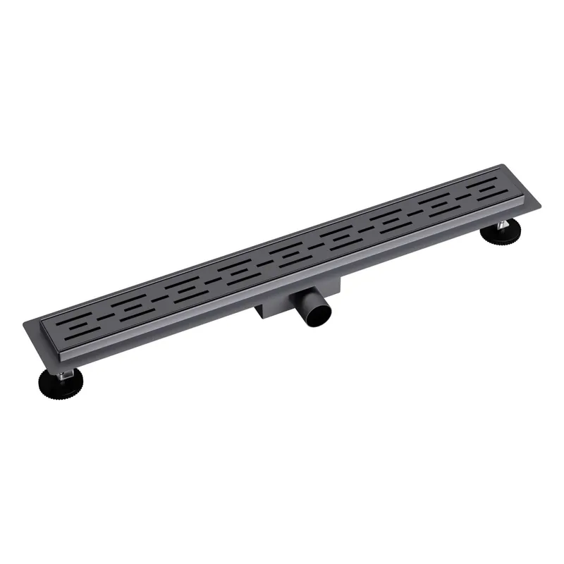 Claveo RVS Douchegoot - 50cm - Gunmetal Koop Online