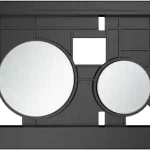 TECE Loop Los Toilet Toetsen voor DuoSpoeling - Mat Chrome Koop Online