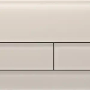 TECE Square Toilet Bedieningsplaat van Gesatineerd Glas voor DuoSpoeling - Zandbeige Fabrieksprijs