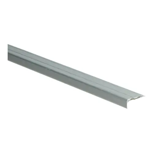 Finale Uitverkoop Hoeklijnprofiel - Zelfklevend - Aluminium - 300x1cm - Geborsteld Zilver