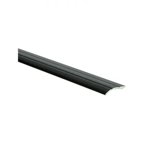 Favoriet Overgangsprofiel - Zelfklevend - Aluminium - 0-20mm - 100cm - Zwart
