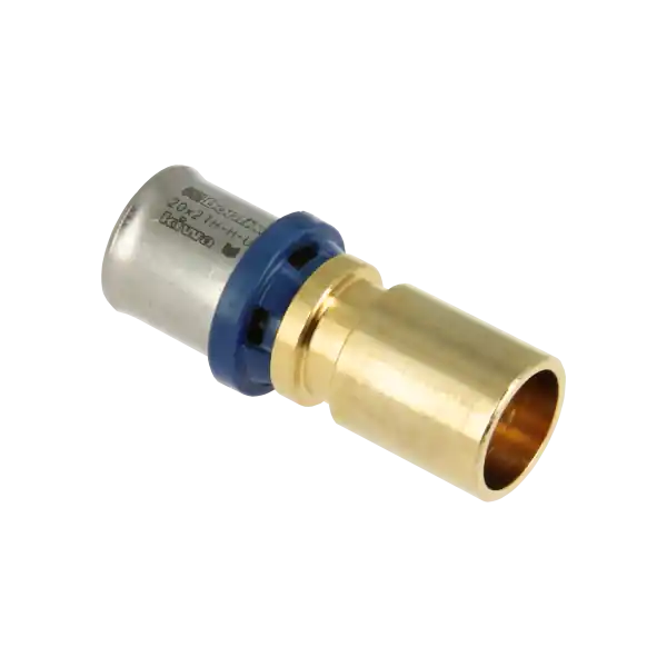 Bestel Nu Bonfix Alu-Pers Insteekverloop - Pers - Messing - 20x22mm