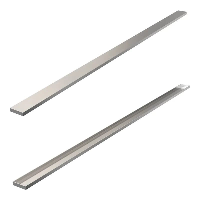 Brauer Brushed Edition Multifunctioneel Tegelinlegrooster - 160cm - PVD - Geborsteld RVS Goedkoop