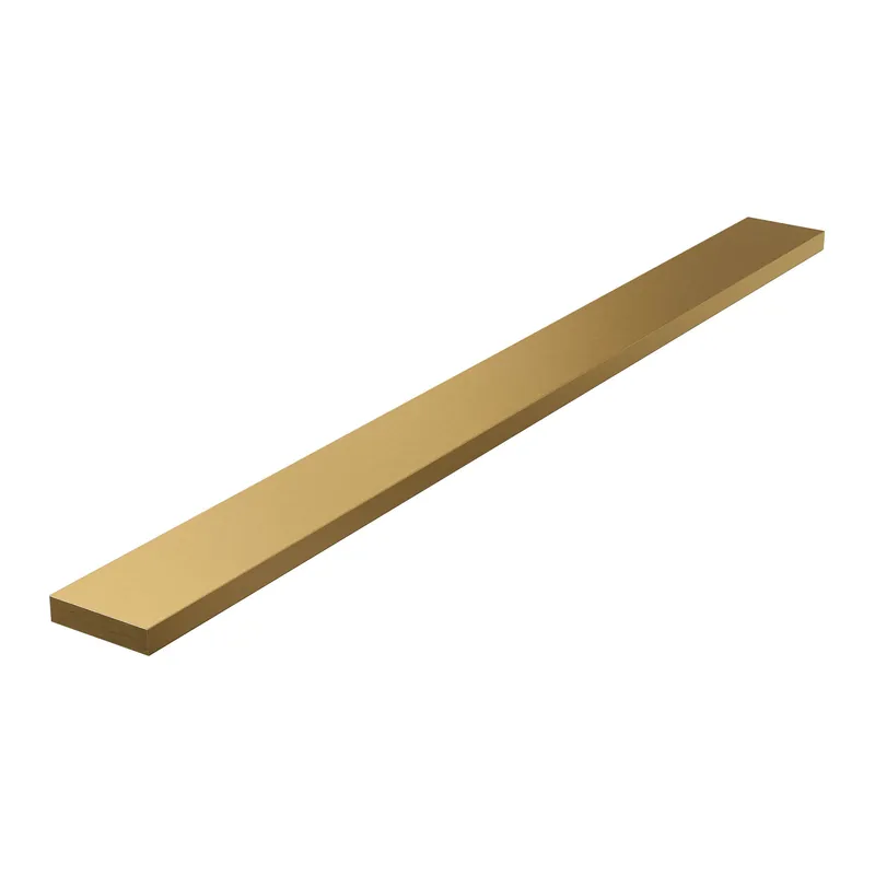 Dagaanbieding Brauer Gold Edition Multifunctioneel Tegelinlegrooster - 70cm - PVD - Geborsteld Goud
