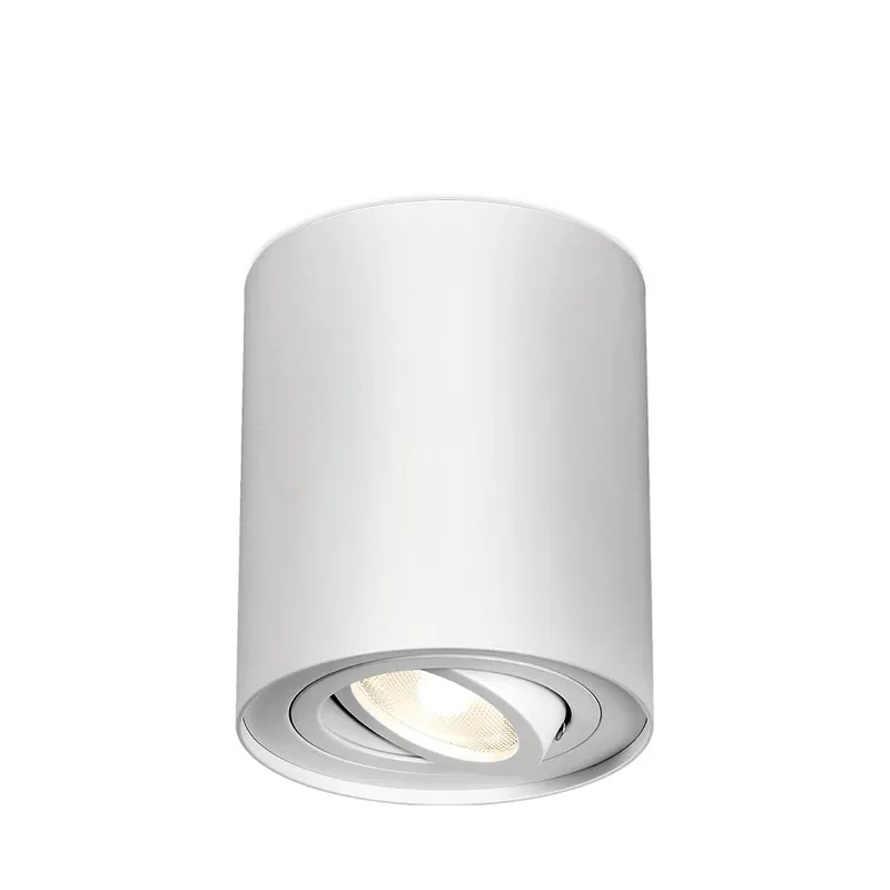 Braytron Gama 8011 LED Lamp Opbouw - IP20 - 1xGU10 - Ø80mm - Wit Must-Have