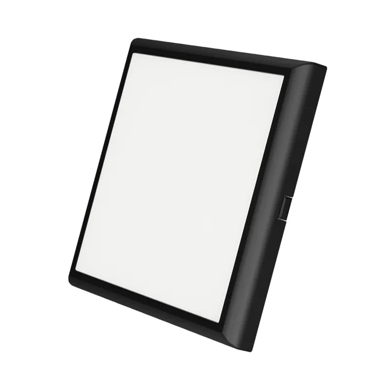 Braytron LED Lamp Opbouw - IP40 - 20W - Vierkant - Zwart Alleen Vandaag