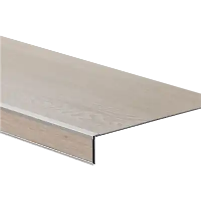 Floorlife Fulham PVC Traprenovatie Set: Stroken, Stootborden, Trapneuzen voor 4 Treden - Smoky Alleen Vandaag