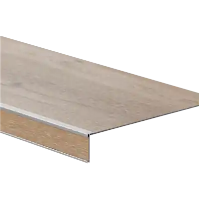 Superprijs Floorlife YUP Layton Harringbone PVC Traprenovatie Set: Stroken, Stootborden, Trapneuzen voor 4 Treden - Smoky