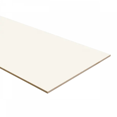 Superprijs K-Stairs Dubbel Stootbord MDF - 115x40cm - Zuiver Wit/Donkergrijs RAL9010/RAL7043