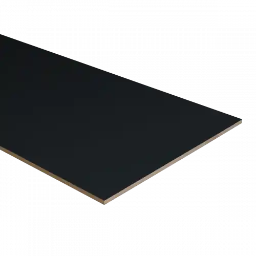Meest Verkocht K-Stairs Dubbel Stootbord MDF - 138x40cm - Zwart/Verkeersgrijs RAL9005/RAL7042