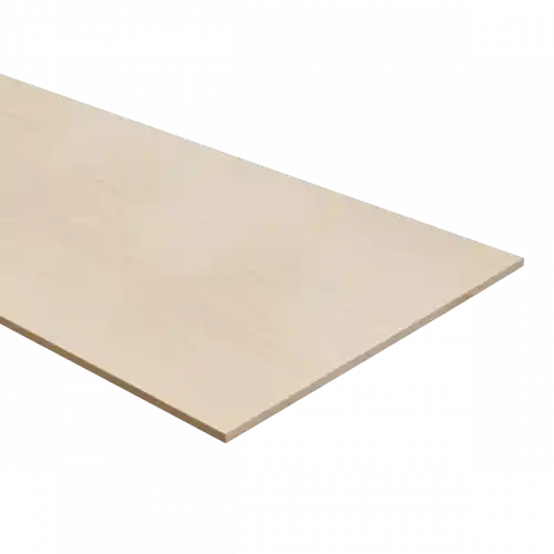 Goedkoop K-Stairs Dubbel Stootbord MDF - 160x40cm - Gebleekt Eiken