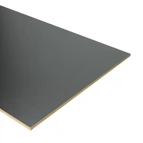 Uitverkoop K-Stairs Dubbel Stootbord MDF - 181x40cm - Grafietgrijs