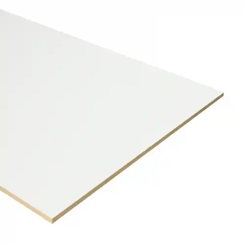 Must-Have K-Stairs Dubbel Stootbord MDF - 90x40cm - Platina Wit RAL9010